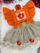 Romper/Vestido Princesa Belli Moana Princesa Praiana