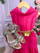 Vestido Blogueirinha Serena Pink