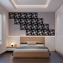 Kit 12 peças Painel Vazado Cobogó MDF modelo Atlanta