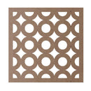 Kit 12 peças Painel Vazado Cobogó MDF modelo Croácia