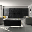 Kit 12 peças Painel Vazado Cobogó MDF modelo Dubai