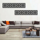 Kit 12 peças Painel Vazado Cobogó MDF modelo Efeso
