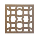 Kit 12 peças Painel Vazado Cobogó MDF modelo Ilha Bela
