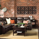 Kit 12 peças Painel Vazado Cobogó MDF modelo Islancia