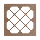 Kit 12 peças Painel Vazado Cobogó MDF modelo Jordânia