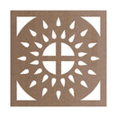 Kit 12 peças Painel Vazado Cobogó MDF modelo Málibu
