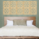 Kit 12 peças Painel Vazado Cobogó MDF modelo Marraquexe