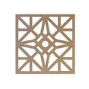 Kit 12 peças Painel Vazado Cobogó MDF modelo Provence