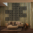 Kit 12 peças Painel Vazado Cobogó MDF modelo Provence