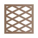 Kit 12 peças Painel Vazado Cobogó MDF modelo Sardenha