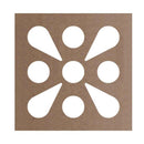 Kit 12 peças Painel Vazado Cobogó MDF modelo Tókio