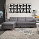 Kit 12 peças Painel Vazado Cobogó MDF modelo Trancoso