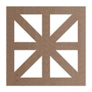 Kit 12 peças Painel Vazado Cobogó MDF modelo Veneto