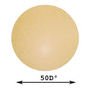 Kit com 10 Discos MDF liso 50Dº 3mm COD:KCIRC010
