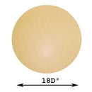Kit com 100 Discos MDF liso 18Dº 3mm COD:KCIRC004