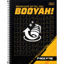 Caderno - 10 Matérias - Free Fire - 160 Fls - Tilibra