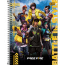 Caderno - 10 Matérias - Free Fire - 160 Fls - Tilibra