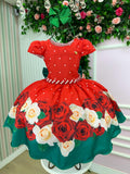 Vestido Banana Club Natal Natasha Vermelho