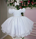 Vestido Bella Child Veronica Branco
