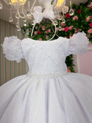 Vestido Bella Child Veronica Branco