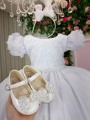 Vestido Bella Child Veronica Branco