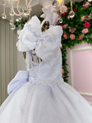 Vestido Bella Child Veronica Branco