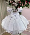 Vestido Bella Child Veronica Branco
