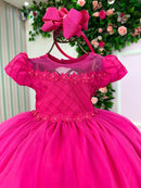Vestido Menina Bonita Luna Pink