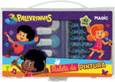 Maleta Artística 42 Peças 3 Palavrinhas - Magic