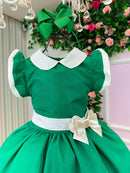 Vestido Blogueirinha Camile Verde - Natal
