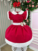 Vestido Blogueirinha Camile Vermelho - Natal