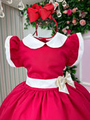 Vestido Blogueirinha Camile Vermelho - Natal