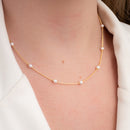 CHOKER PÉROLA NA VENEZIANA