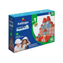 Brincando de Engenheiro N1 -  42 Peças - Xalingo