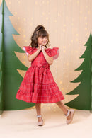 Vestido Banana Club Natal Patty Vermelho