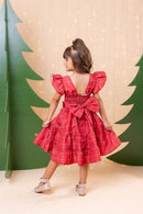 Vestido Banana Club Natal Patty Vermelho