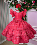 Vestido Banana Club Natal Patty Vermelho
