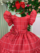 Vestido Banana Club Natal Patty Vermelho