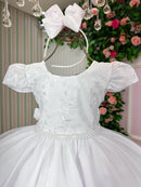 Vestido Bella Child Thais Branco