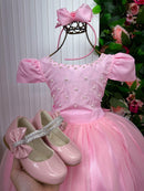 Vestido Enjoy Longo Gabriela Rosa Bebe