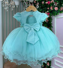 Vestido Menina Bonita Elaine Verde Menta