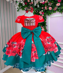 Vestido Mimadine Melina Vermelho Natal