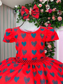 Vestido Mimadine Melissa Natal Vermelho