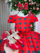 Vestido Mimadine Melissa Natal Vermelho