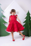 Vestido Blogueirinha Vermelho Cerejinha
