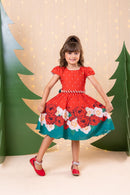 Vestido Banana Club Natal Natasha Vermelho
