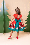 Vestido Banana Club Natal Natasha Vermelho