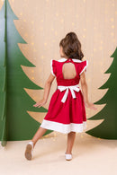 Vestido Blogueirinha Camile Vermelho - Natal
