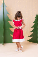 Vestido Blogueirinha Camile Vermelho - Natal