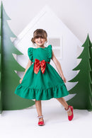 Vestido Blogueirinha Natali Verde - Natal